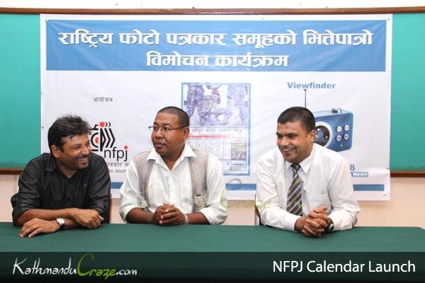 NFPJ Calendar Launching Ceremony