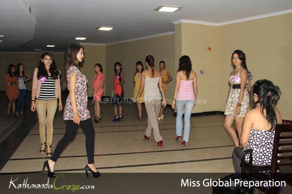 Miss Global Preparation