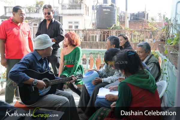 Dashain Celebration at Kathmanducraze.com