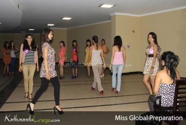 Miss Global Preparation